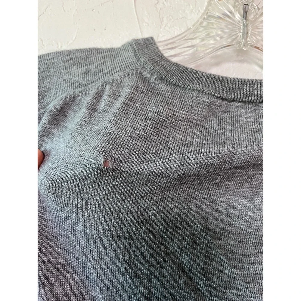 Peter Millar Mens Gray Merino Silk Hong Kong Golf Club V-Neck Sweater Vest XL